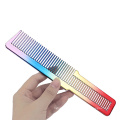 Rainbow Color Wholesale New Design Hair Comb for Salon Barber Hair Beauty Combing Hair Comb